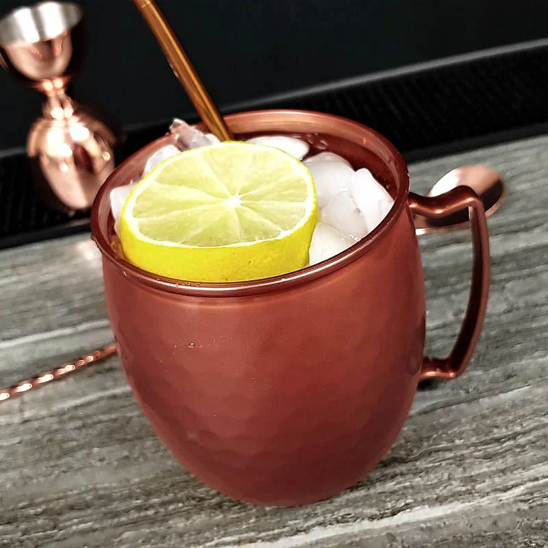 Plastic Set of 4 - 16 oz. Moscow Mule Mugs - Image 3