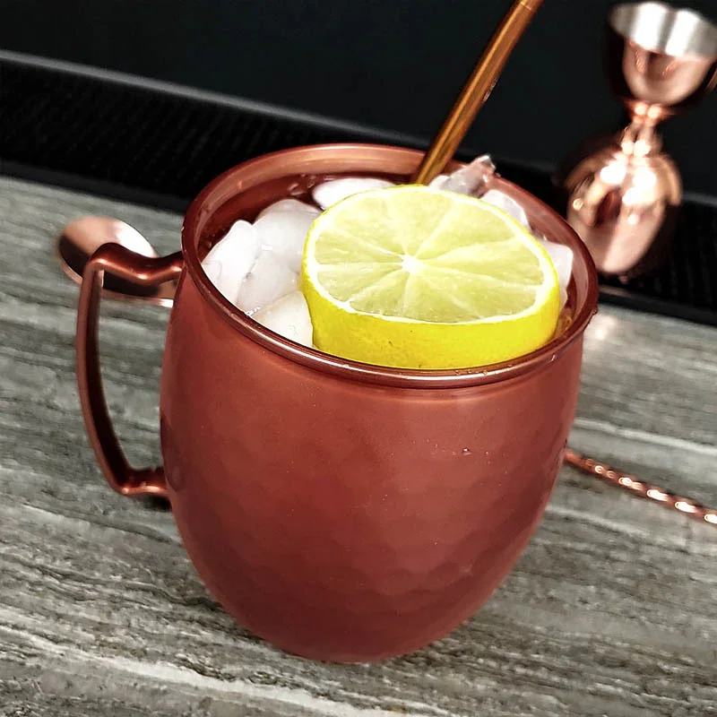 Plastic Set of 4 - 16 oz. Moscow Mule Mugs - Image 3