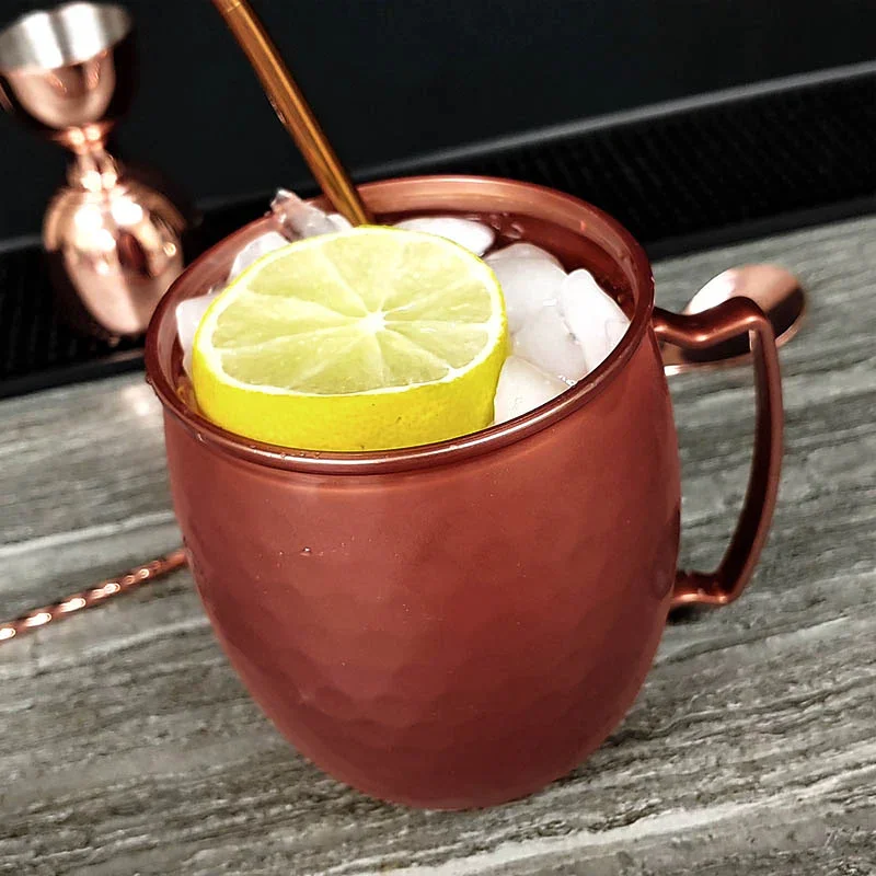 Plastic Set of 4 - 16 oz. Moscow Mule Mugs - Image 5
