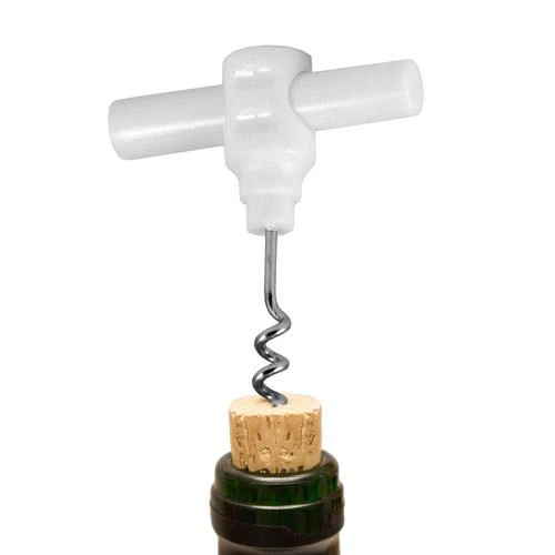 Plastic Traveling Corkscrew / Wine Opener (Color Options) - Image 3