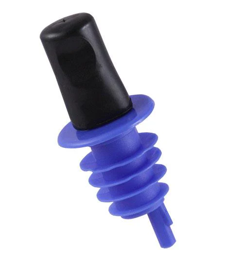 Plastic w/ Dust Cap Liquor Pourers - Packs of 12 - Color Options - Image 4