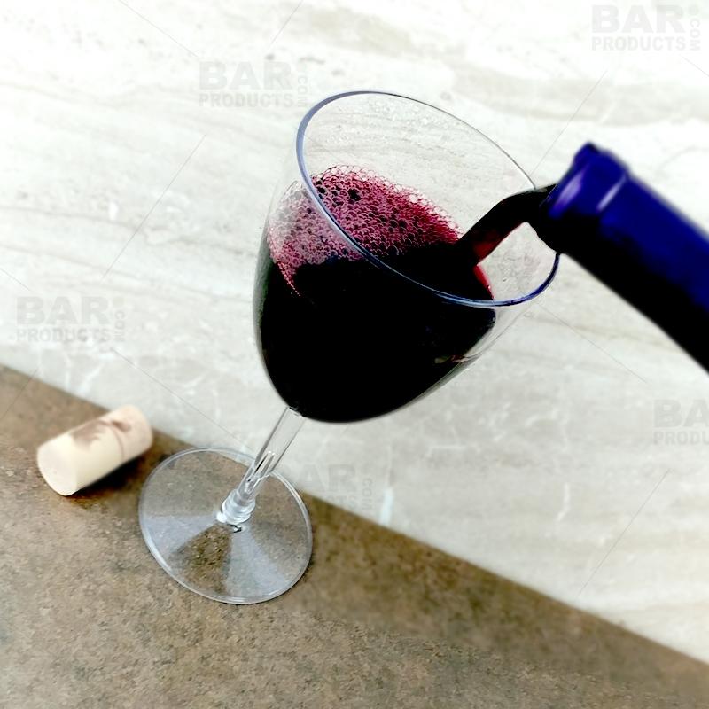 Wine Glass - 10 Ounce - Plastic (BPA FREE) - Image 2