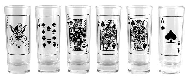 Poker Shot Glass Set - Image 2