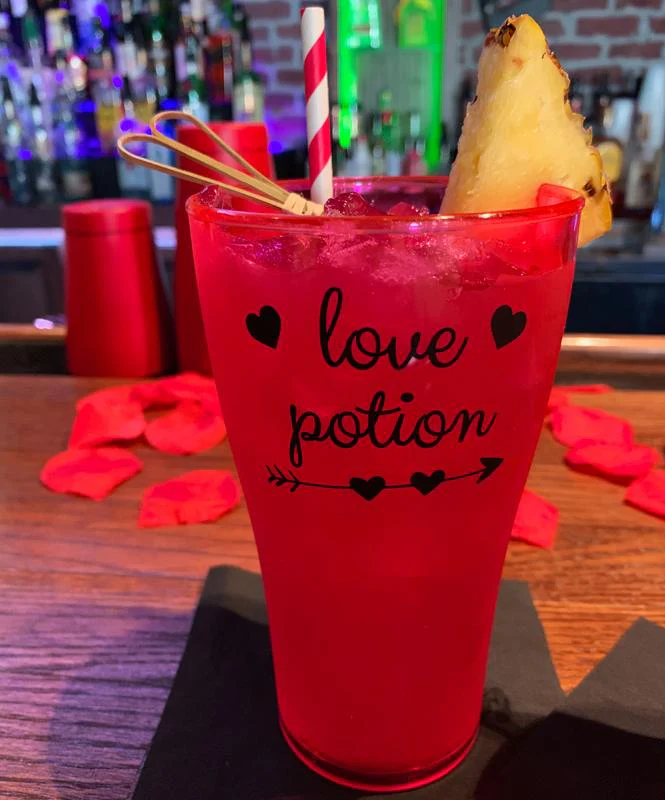 Polycarbonate Cup - Neon Pink Love Potion - Image 4