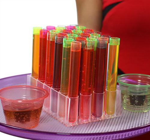Polystyrene Crystal Cut Tube SHOTZ® / Test Tube Shooters - Pack of 100 - Image 2