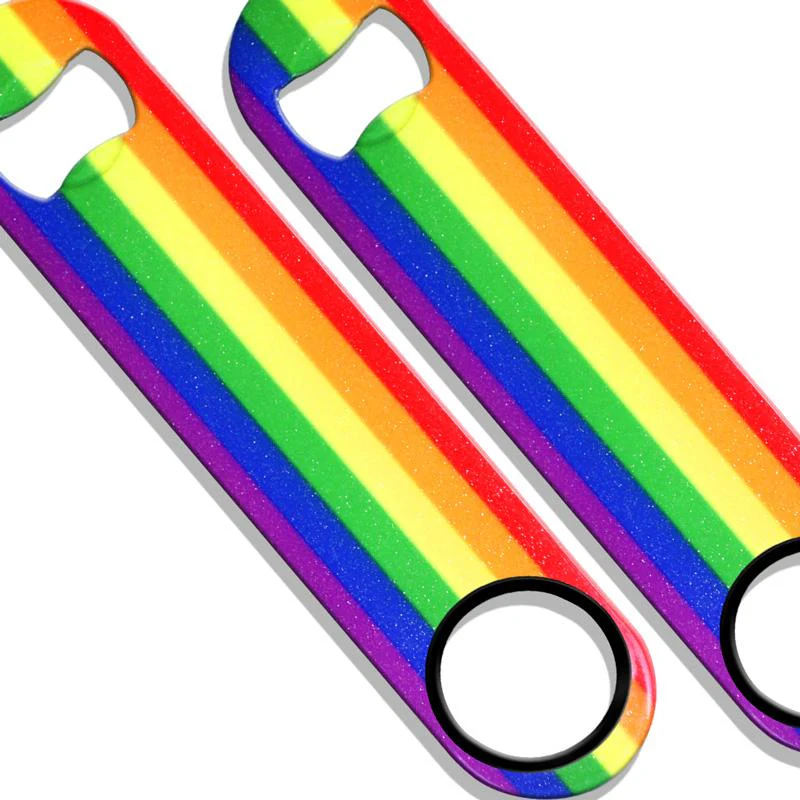 Pride Glitter Kolorcoat™ Speed Bottle Opener