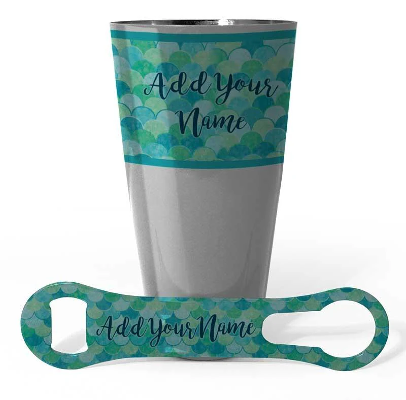 Cocktail Shaker and V-Rod® Bar Set - Mermaid - Color Options - Image 2