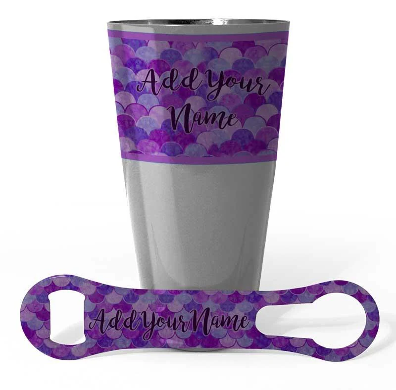 Cocktail Shaker and V-Rod® Bar Set - Mermaid - Color Options - Image 4