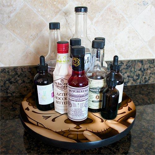 PRISCILA Lazy Susan - 3 Different Sizes - For Kitchen Table Top - Handcrafted in USA - Image 4