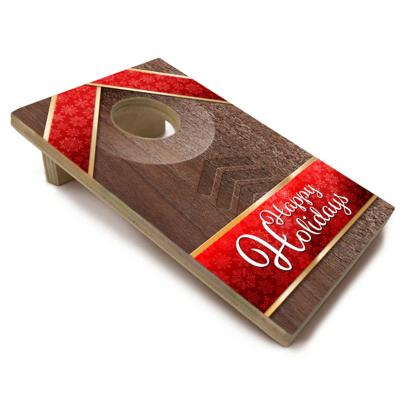 Quarter Master - Tabletop Cornhole Game with Quarters - Happy Holidays - Image 3