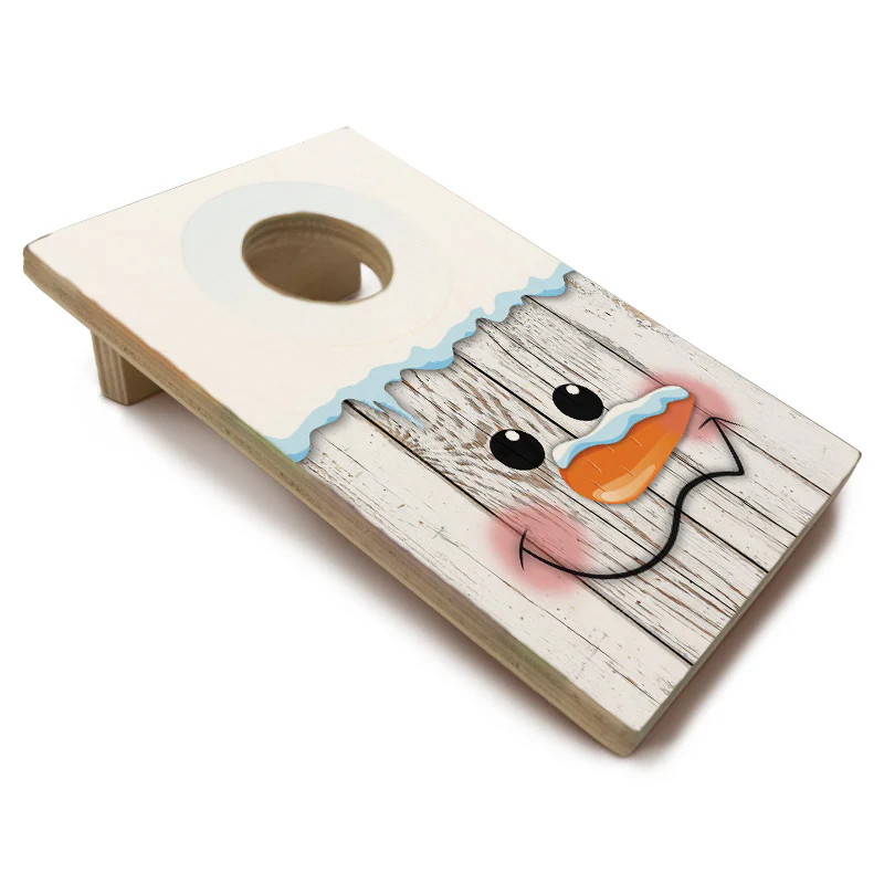 Quarter Master - Tabletop Cornhole Game with Quarters - Snowman - Image 3