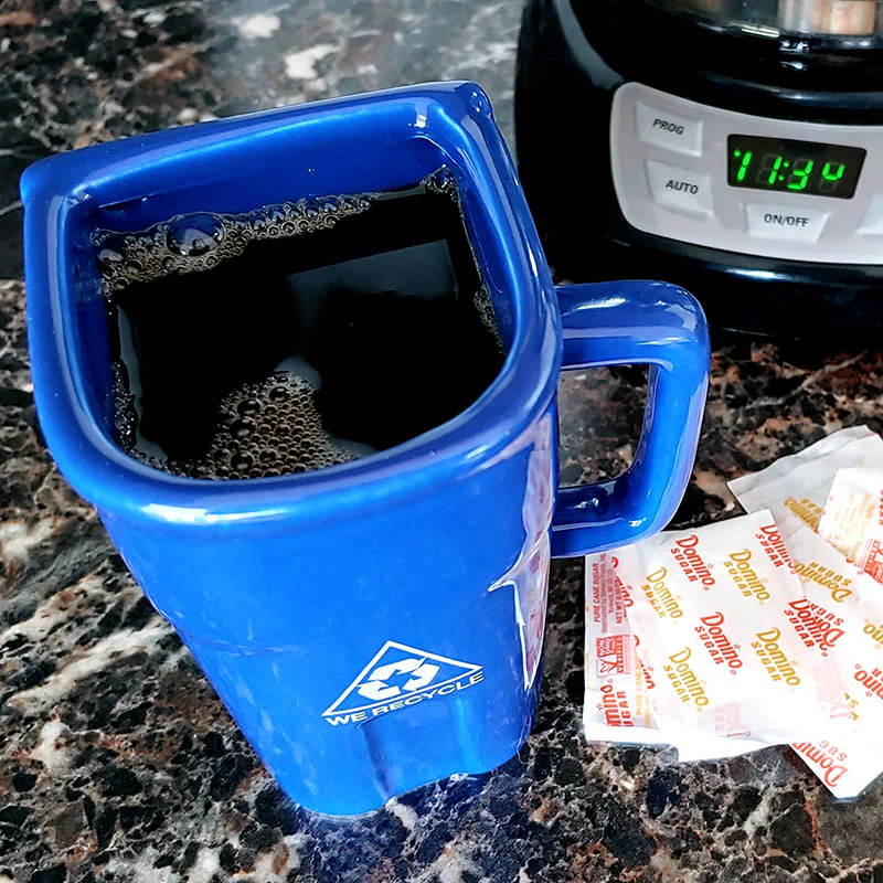 Recycle Bin Coffee Mug - 12oz - Image 2