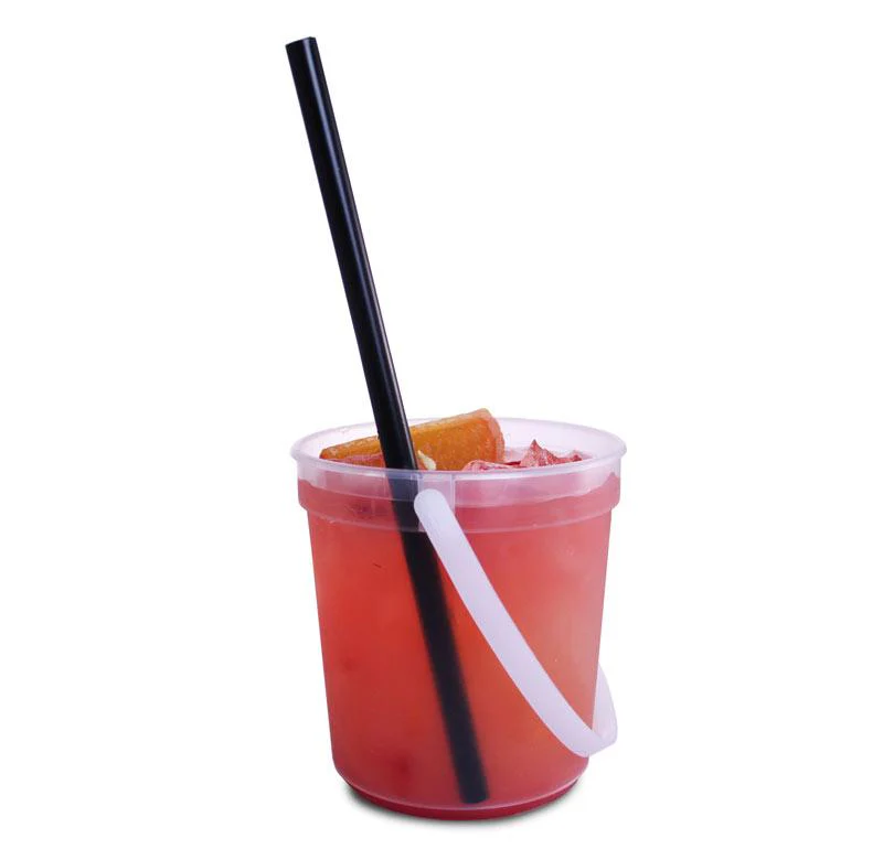 Reusable Black Polypropylene Straws - 50 pack (250mm) - Image 8