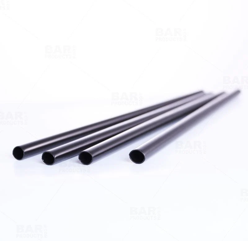 Reusable Black Polypropylene Straws - 50 pack (250mm) - Image 9