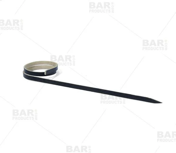 Ring Bamboo Cocktail Picks - Black - 100 Pack - Image 6
