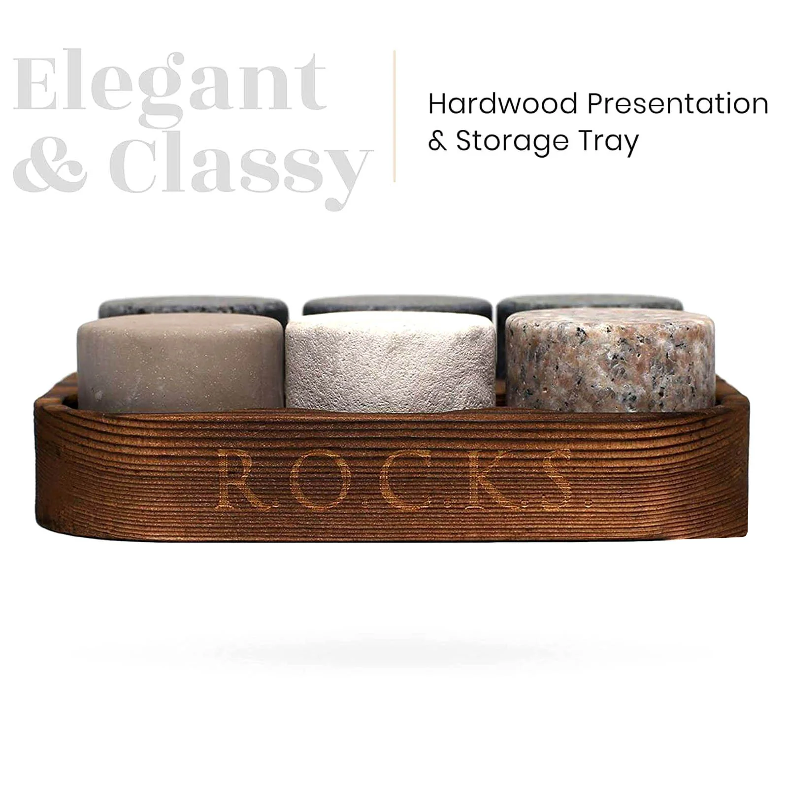 ROCKS Granite Whiskey Stones - Image 3
