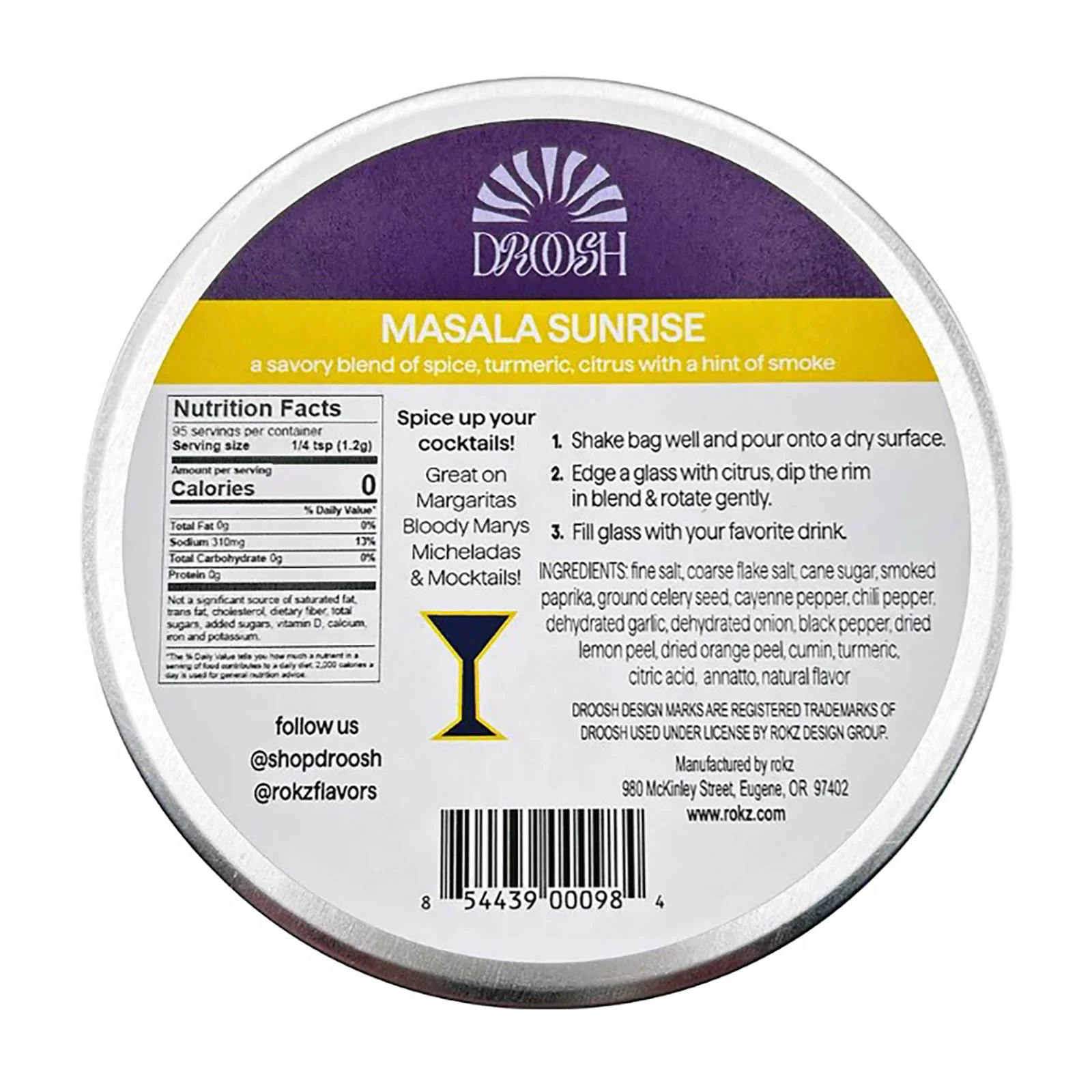 Rokz - Masala Sunrise Cocktail Rimmer - Image 3