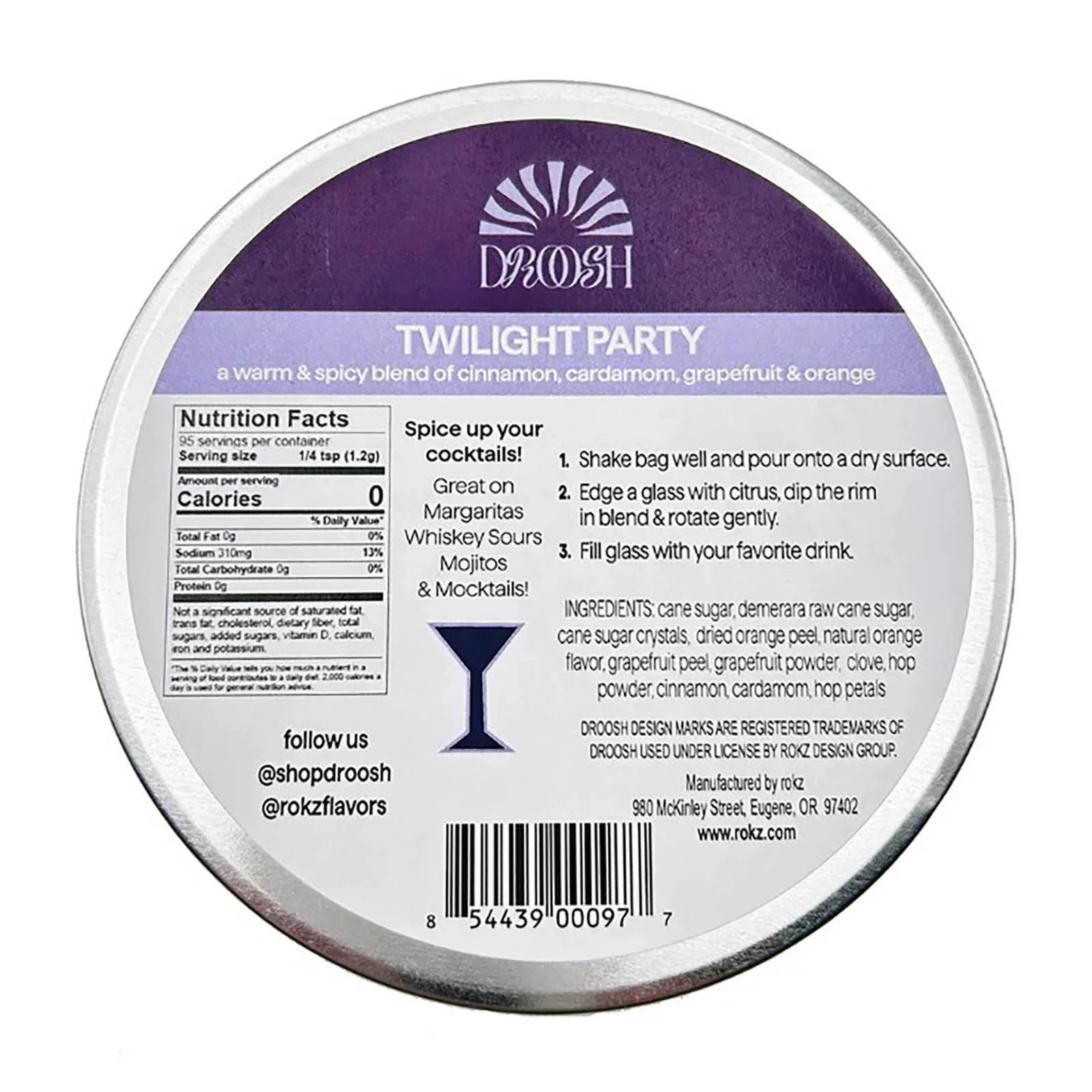 Rokz - Twilight Party Cocktail Rimmer - Image 3
