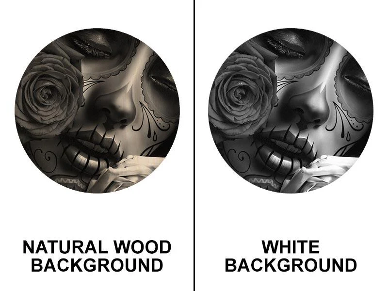 Round Wooden Table Top - Two Sizes Available - Amor Eterno - Image 4