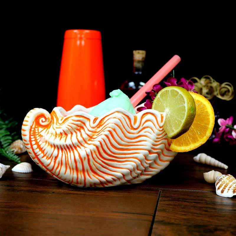BarConic ® Sea Shell Tiki Mug - 30 oz - Image 6
