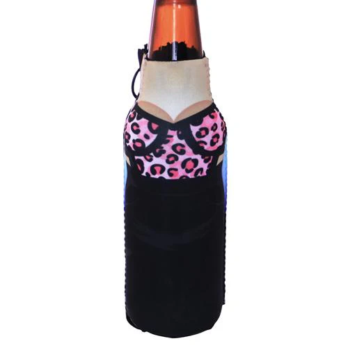 Sexy Dress Zipper Style Bottle Cooler - Image 3