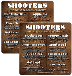 Coasters - Shooter Recipes (double sided) Series - Image 6