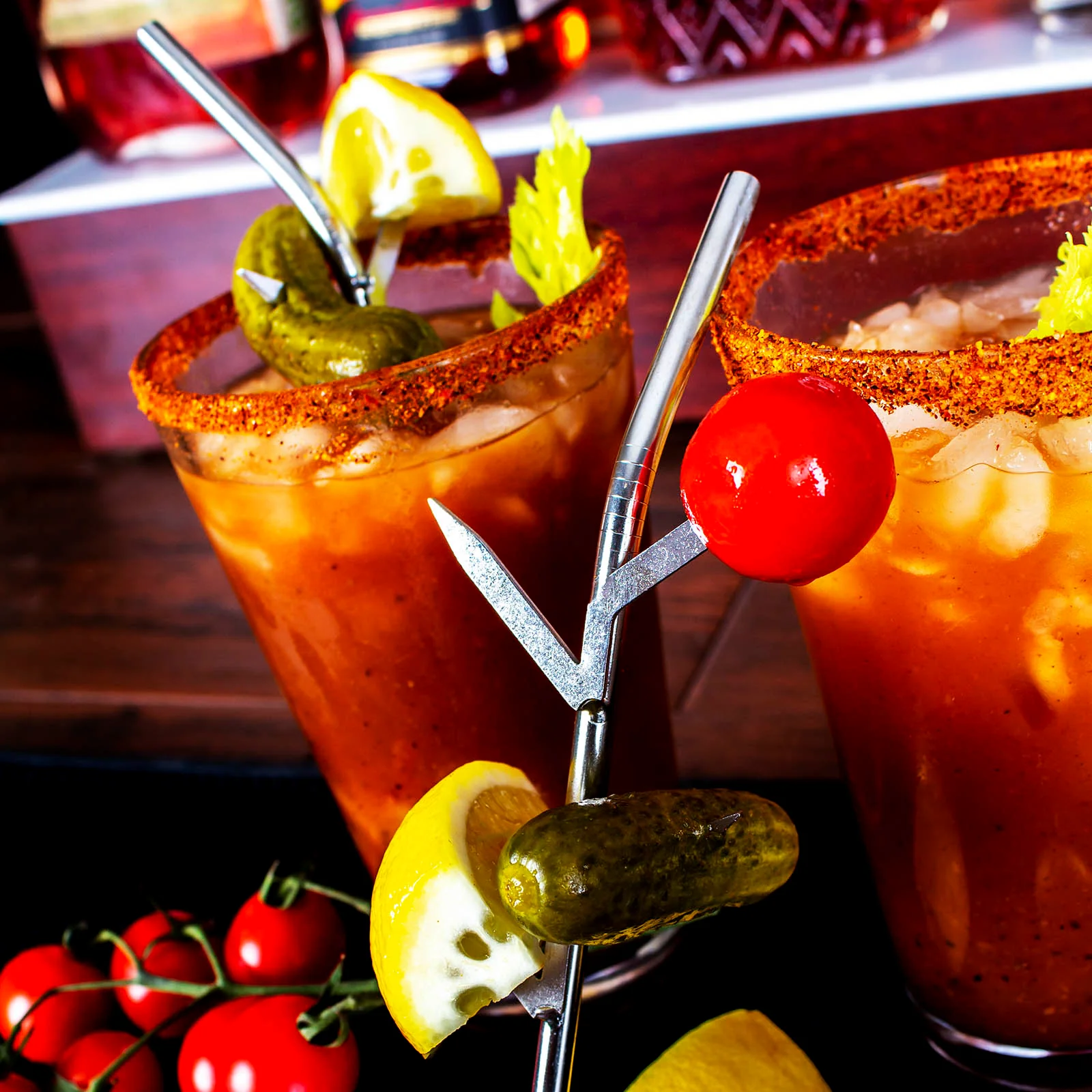 Bloody Mary Straws - 4 pack - Image 2