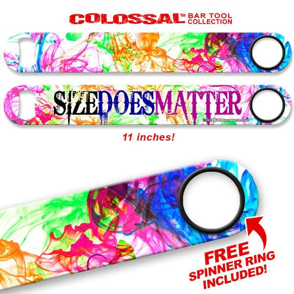 Size Does Matter Kolorcoat™ 11" Long COLOSSAL™ Speed Bottle Opener