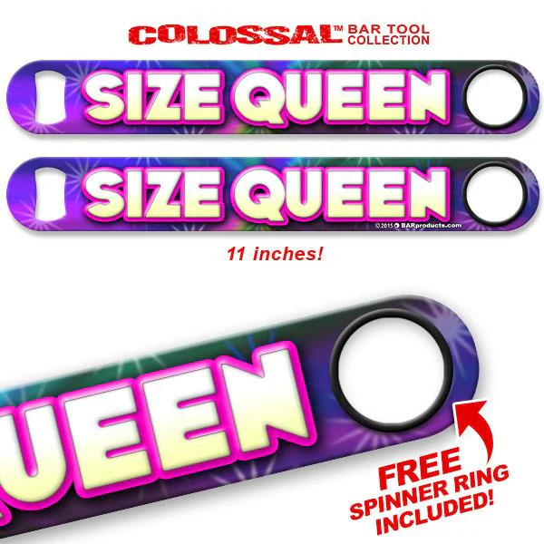 Size Queen Kolorcoat™ 11" Long COLOSSAL™ Speed Bottle Opener