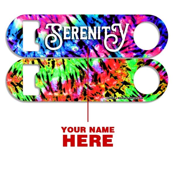 Skinny Mini Bottle Opener - Tie Dye - CUSTOMIZABLE - Image 2