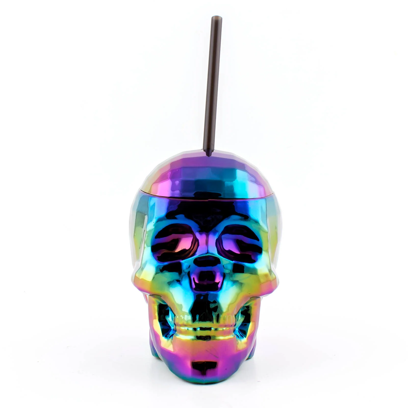 Skull Cup w/ Straw and Lid - 22 ounce (Color Options) - Image 3