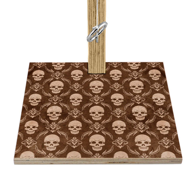 Small Tabletop Ring Toss Game - Skulls - Image 2