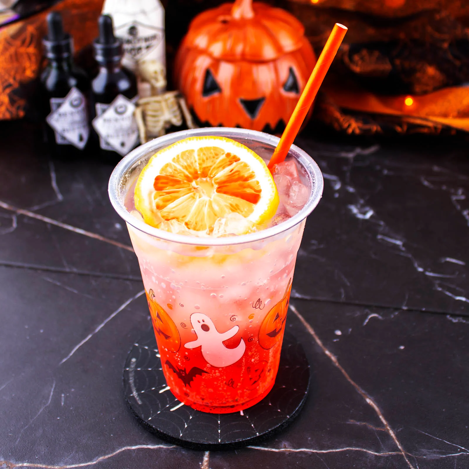 Soft Plastic Cups - 16 ounce - Halloween 20 Ct. - Image 3