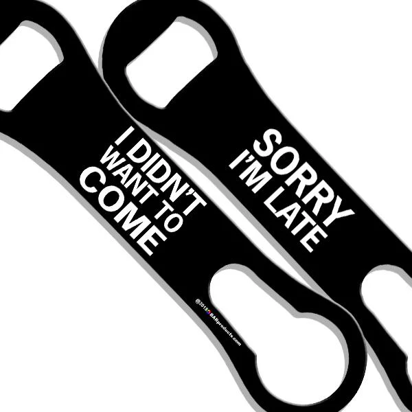 Sorry I'm Late V-Rod® Bottle Opener