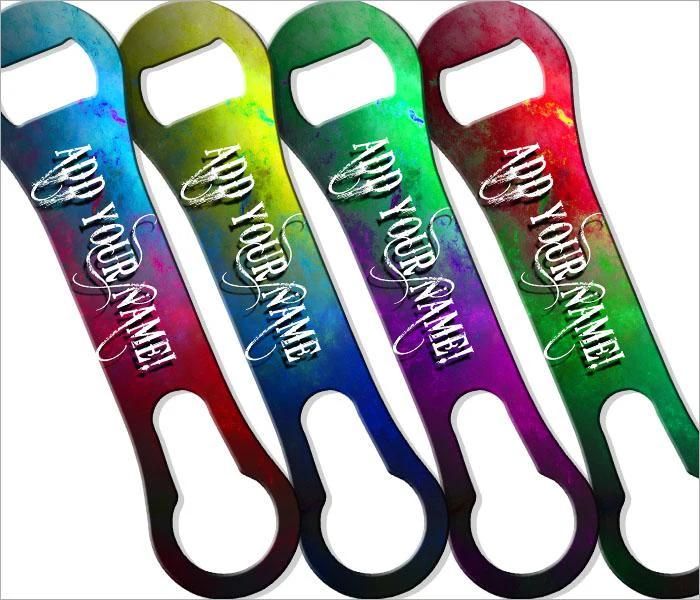 Space Designs V-Rod® Bottle Opener – ADD YOUR NAME