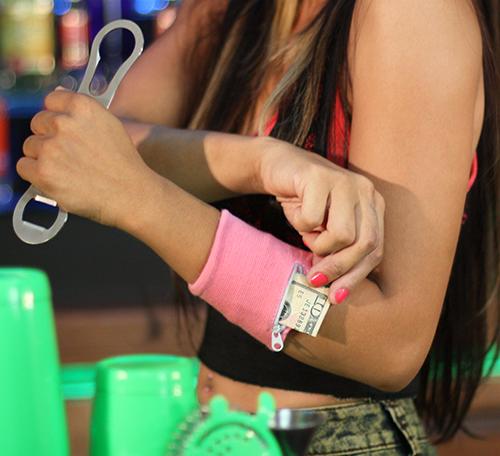 Speed Opener Armbands with Pocket and Zipper - Image 2