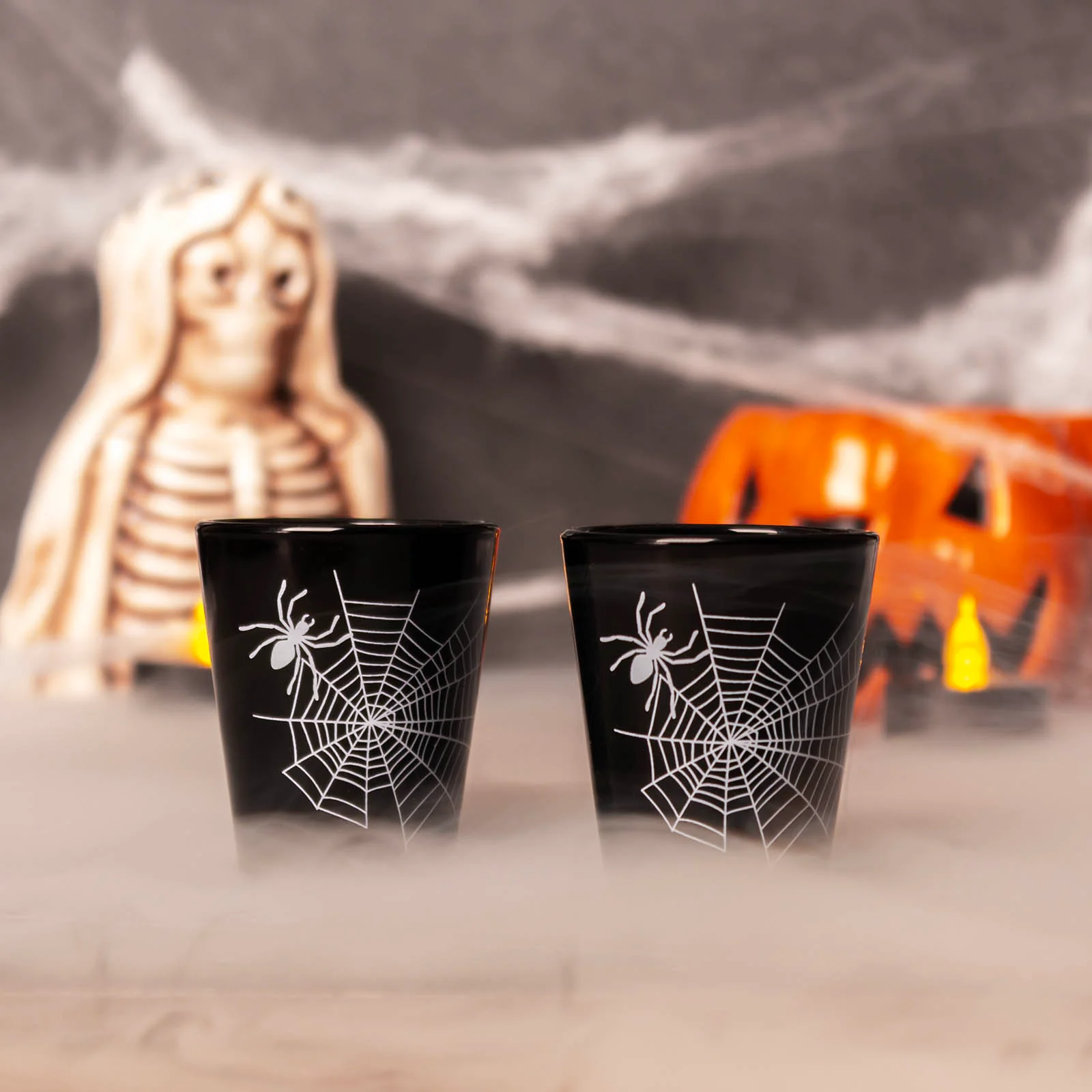 Spider Web Halloween Shot Glass - Image 2