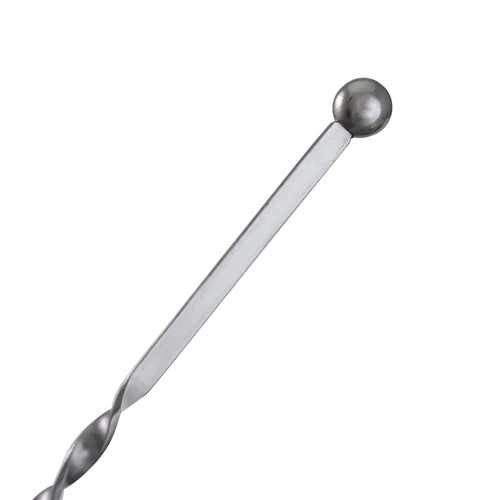 Bar Spoon Stainless Steel with Ball Tip - Image 4