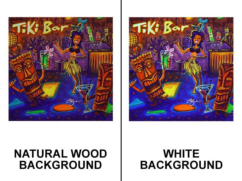 Square Wooden Table Top - Two Sizes Available - Hulu Bar - Image 5