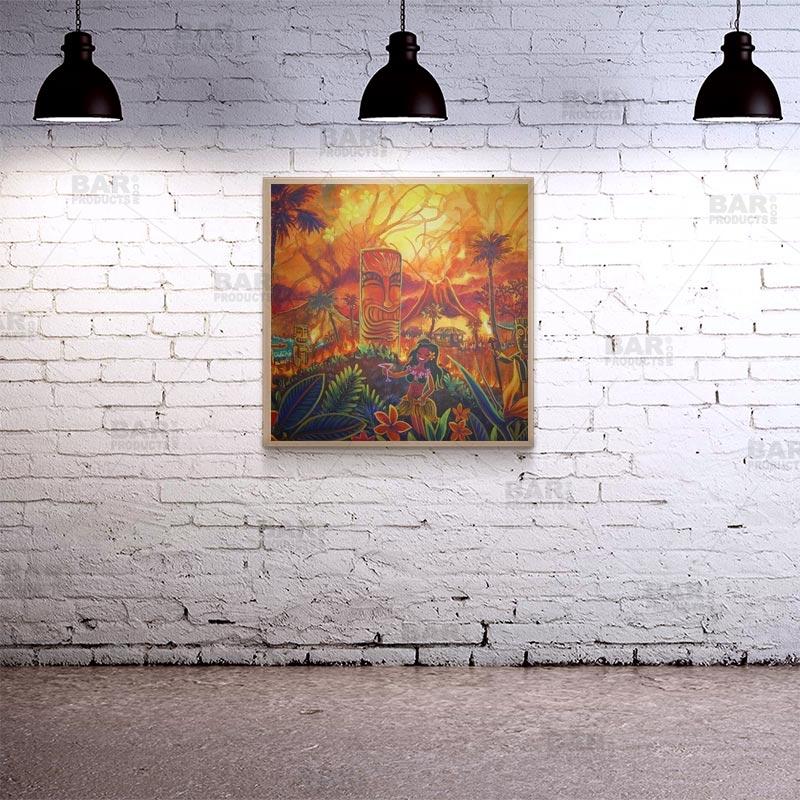 Square Wooden Table Top - Two Sizes Available - Lucky Tiki - Image 4
