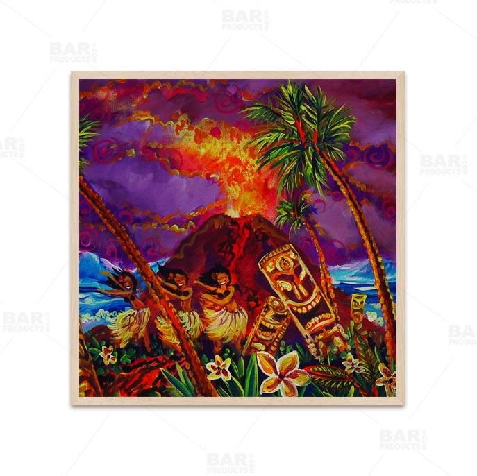 Square Wooden Table Top - Two Sizes Available - Tiki Hulu Show - Image 3