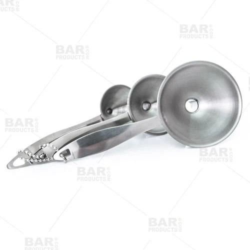 Stainless Steel Condiment Funnel Set