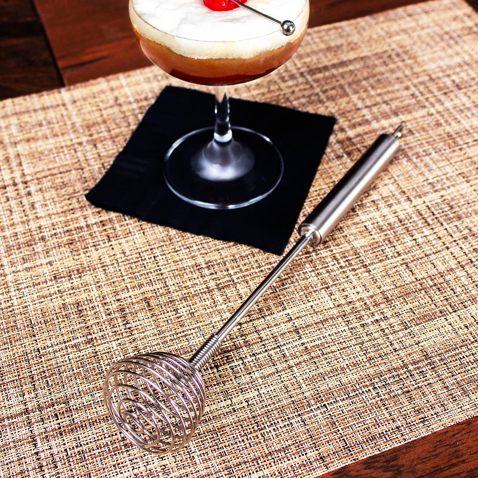 Stainless Steel - Galaxy Spring Bar Whisk - Image 2
