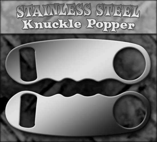 Stainless Steel Popper Opener