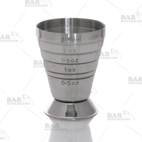Stainless Steel Multi Level Jigger 1/2oz - 2 1/2oz - Image 3