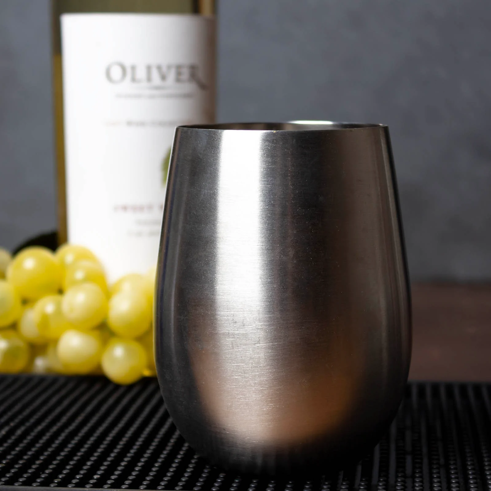 Stainless Steel Stemless Wine Glass - 18oz - Image 2