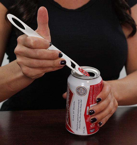 StrainBlade® Bottle Opener - Stainless Steel - Image 3