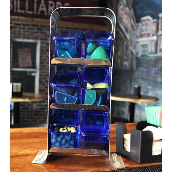 Stainless Steel Vertical Condiment Holder - Image 3