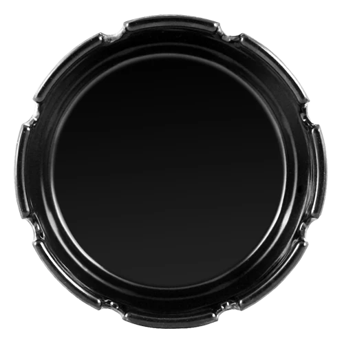 Standard Black Ashtray - Image 2