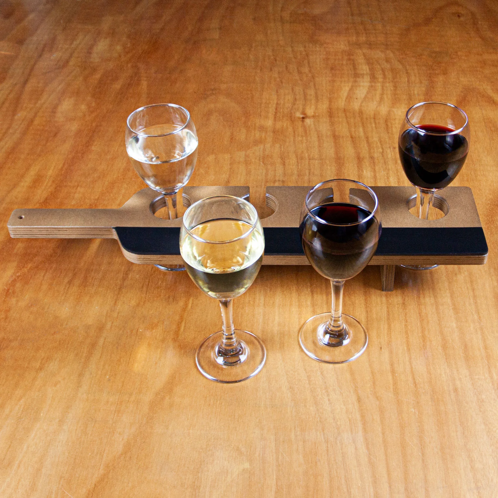 Standing Wine Flight - 8.5oz Wine Glasses - Image 3